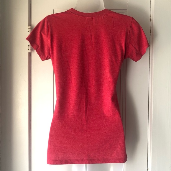 [vintage] Grateful Dead London, England 1990 Heather Red Distressed T-Shirt - Picture 5 of 12